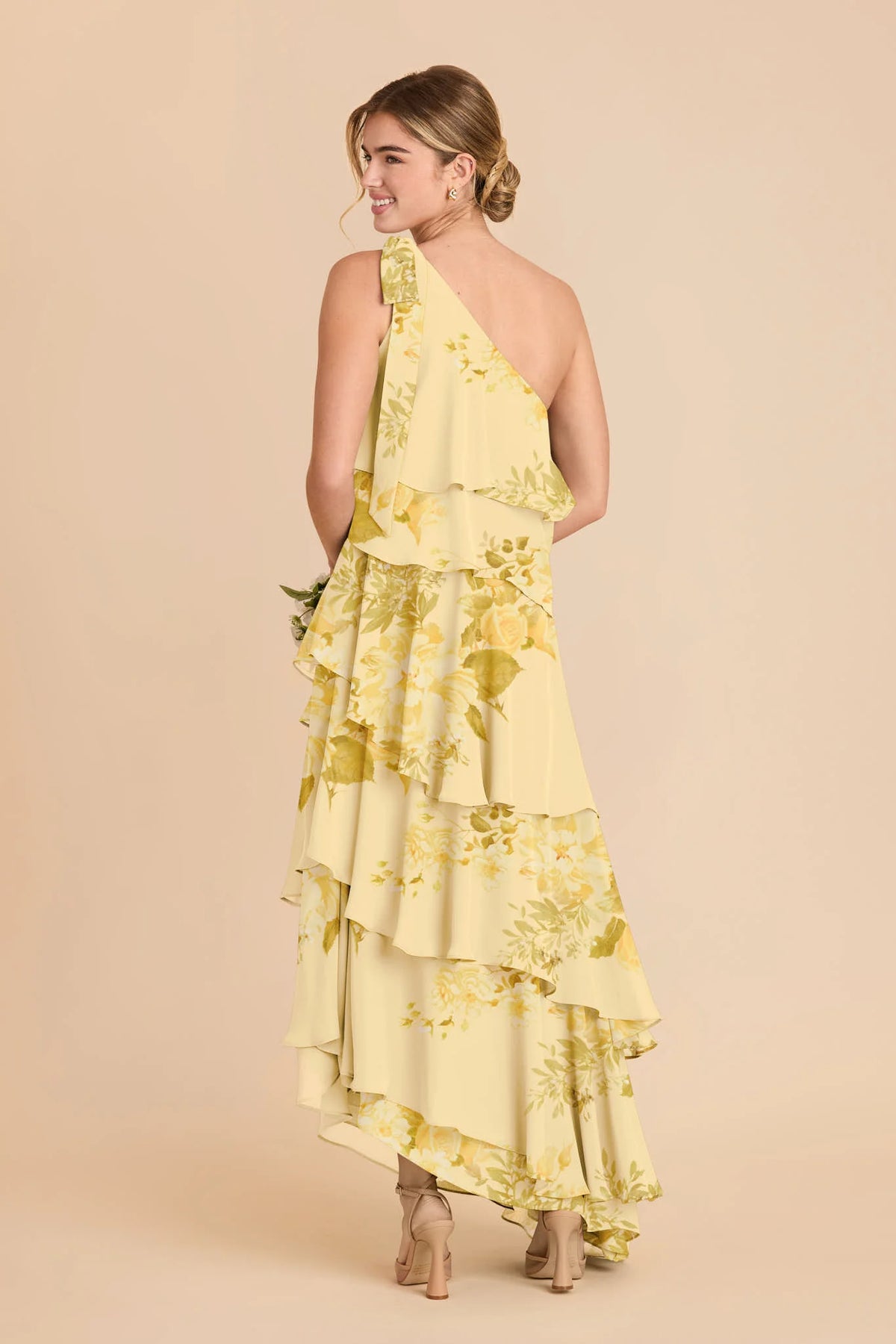Marisol Lemon Sorbet Romantic Bouquet alternate view 1 bridesmaid dress