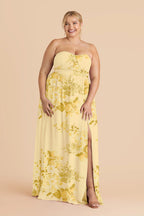 Elodie Lemon Sorbet Romantic Bouquet alternate view 1 bridesmaid dress