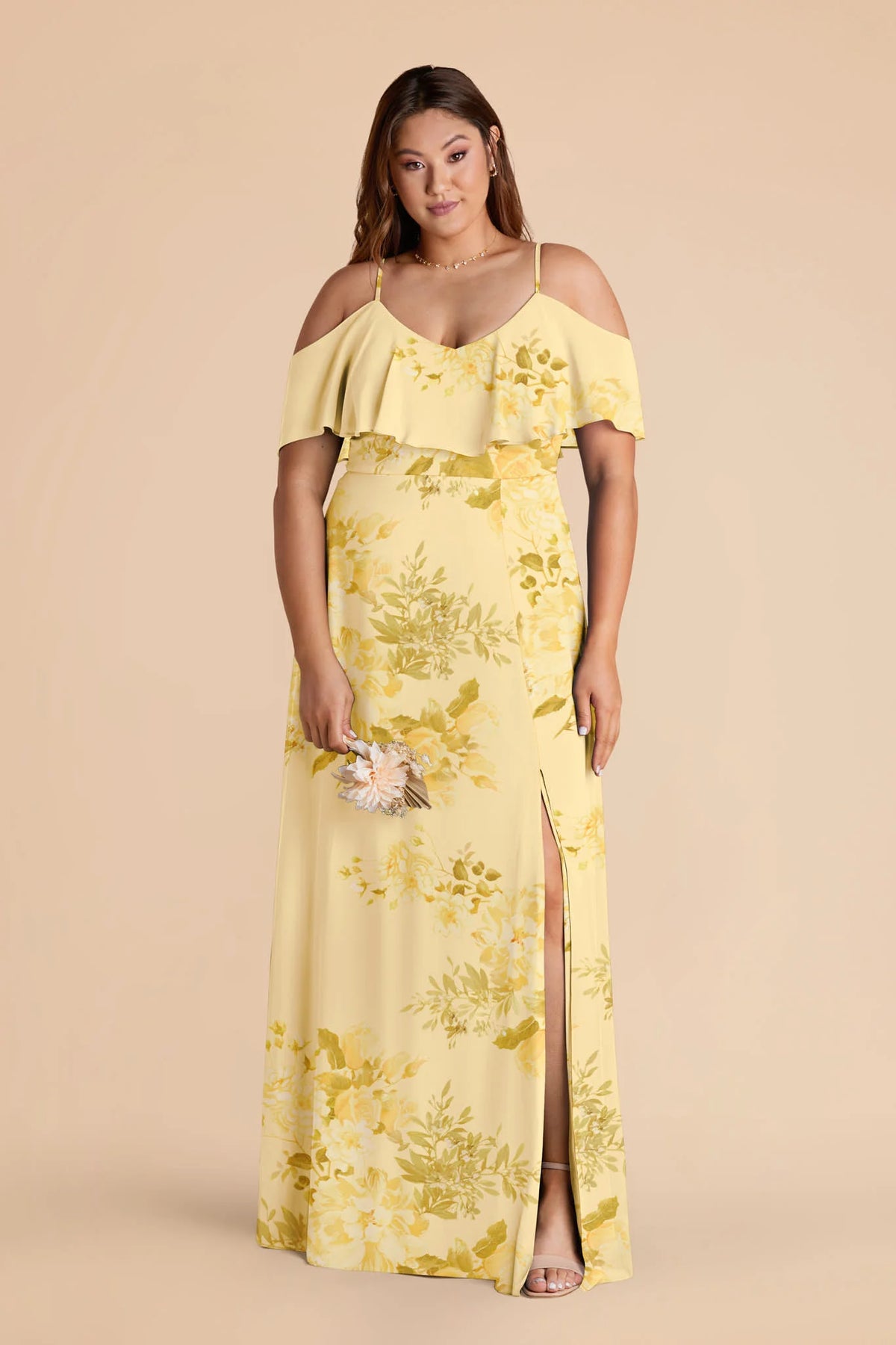Genevieve Lemon Sorbet Romantic Bouquet alternate view 1 bridesmaid dress