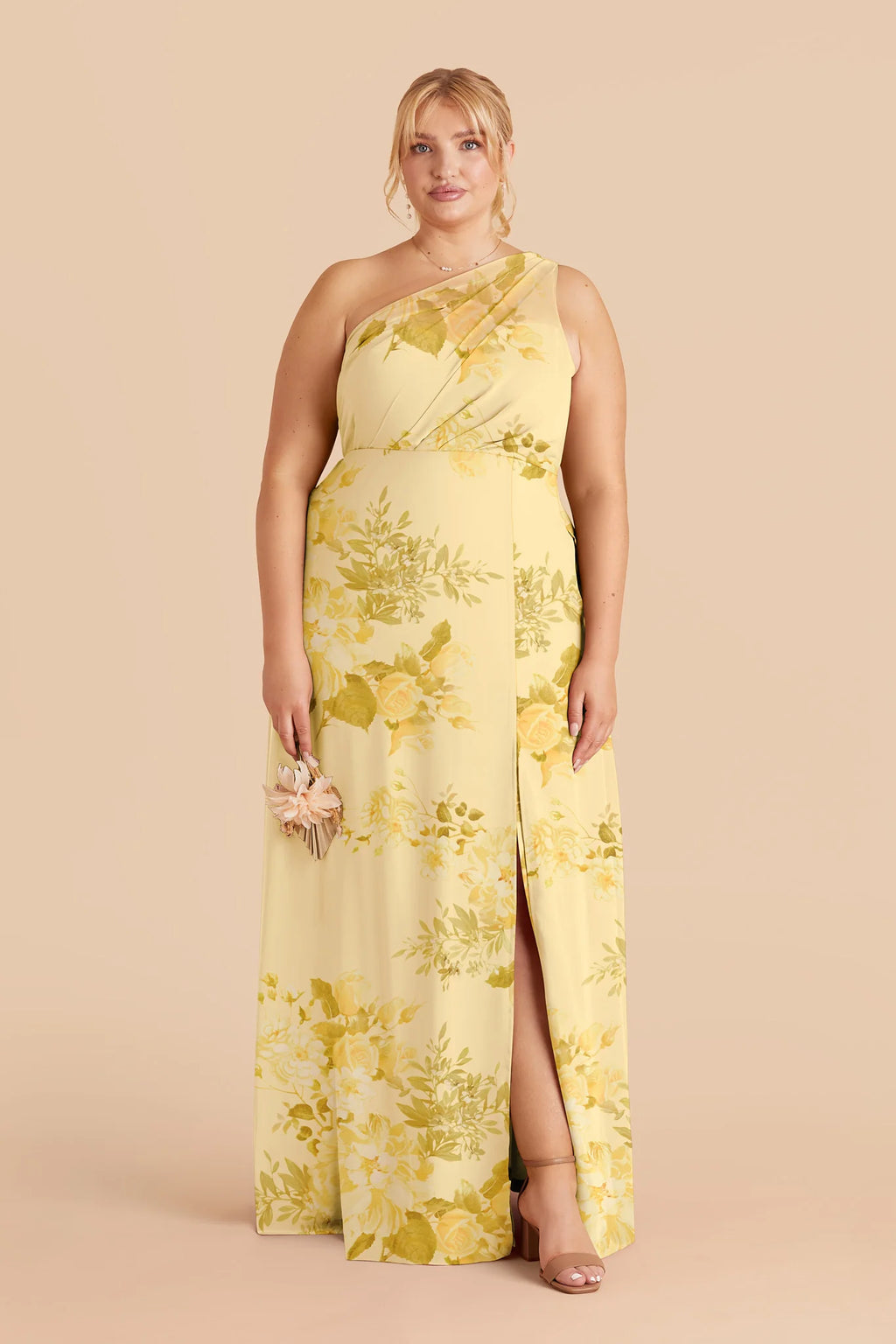 Celine Lemon Sorbet Romantic Bouquet alternate view 1 bridesmaid dress