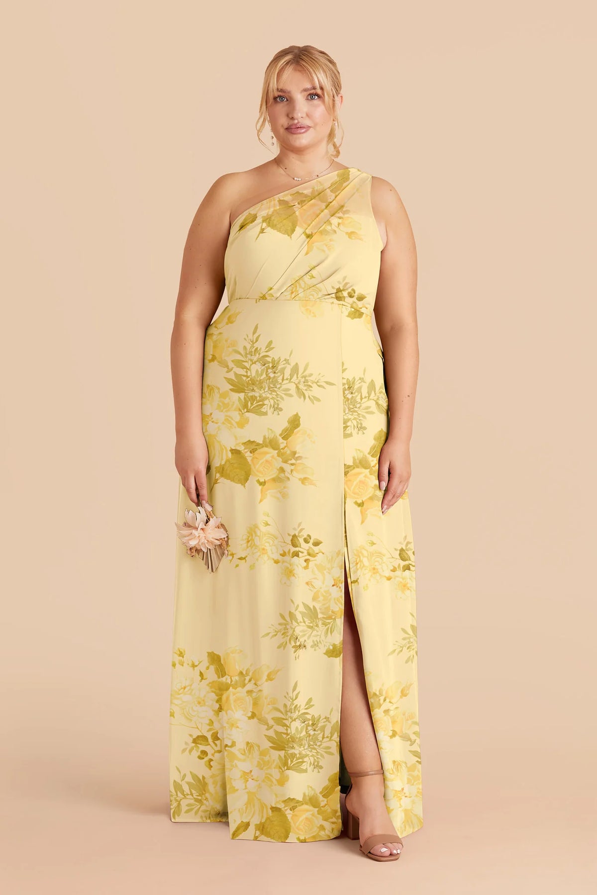 Celine Lemon Sorbet Romantic Bouquet alternate view 1 bridesmaid dress