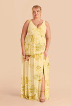 Annelise Lemon Sorbet Romantic Bouquet alternate view 1 bridesmaid dress
