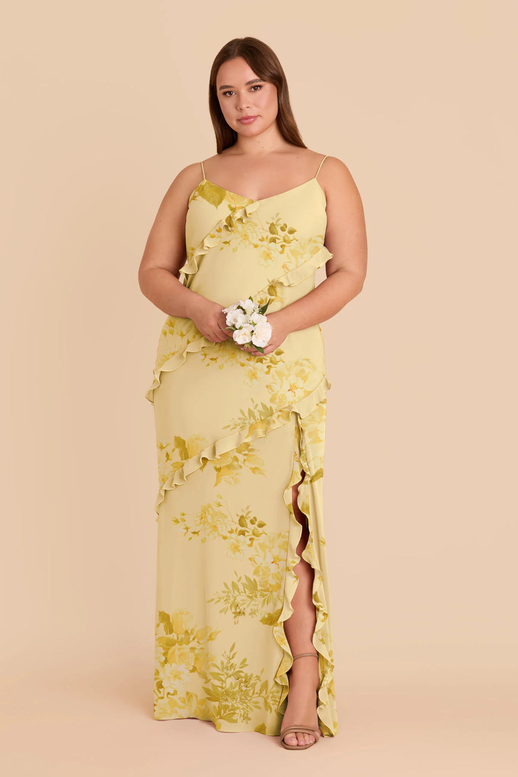 Vivienne Lemon Sorbet Romantic Bouquet alternate view 1 bridesmaid dress