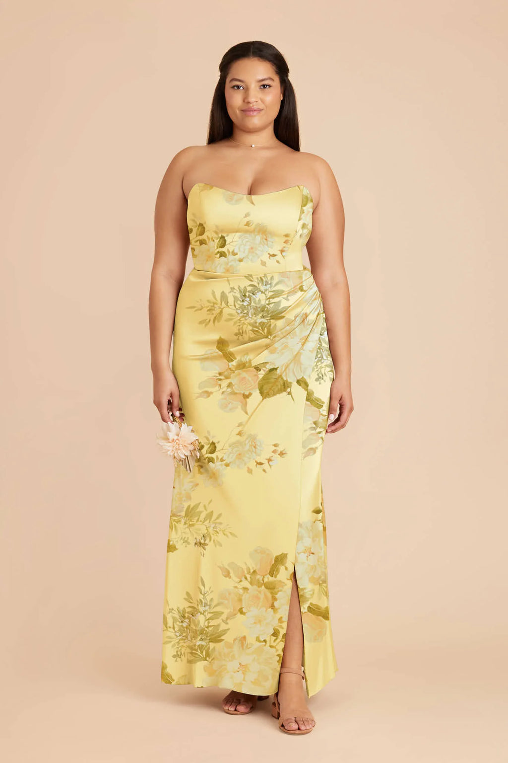 Lucienne Lemon Sorbet Romantic Bouquet alternate view 1 bridesmaid dress
