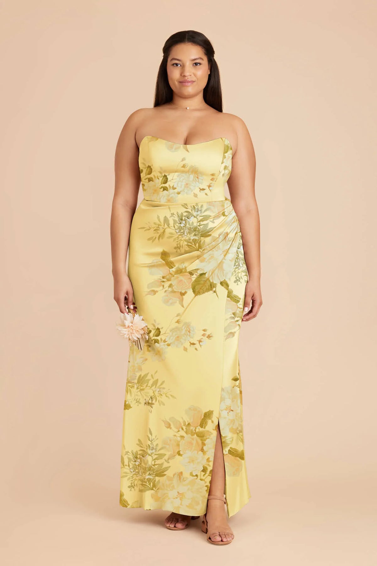 Lucienne Lemon Sorbet Romantic Bouquet alternate view 1 bridesmaid dress