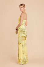 Lucienne Lemon Sorbet Romantic Bouquet alternate view 2 bridesmaid dress