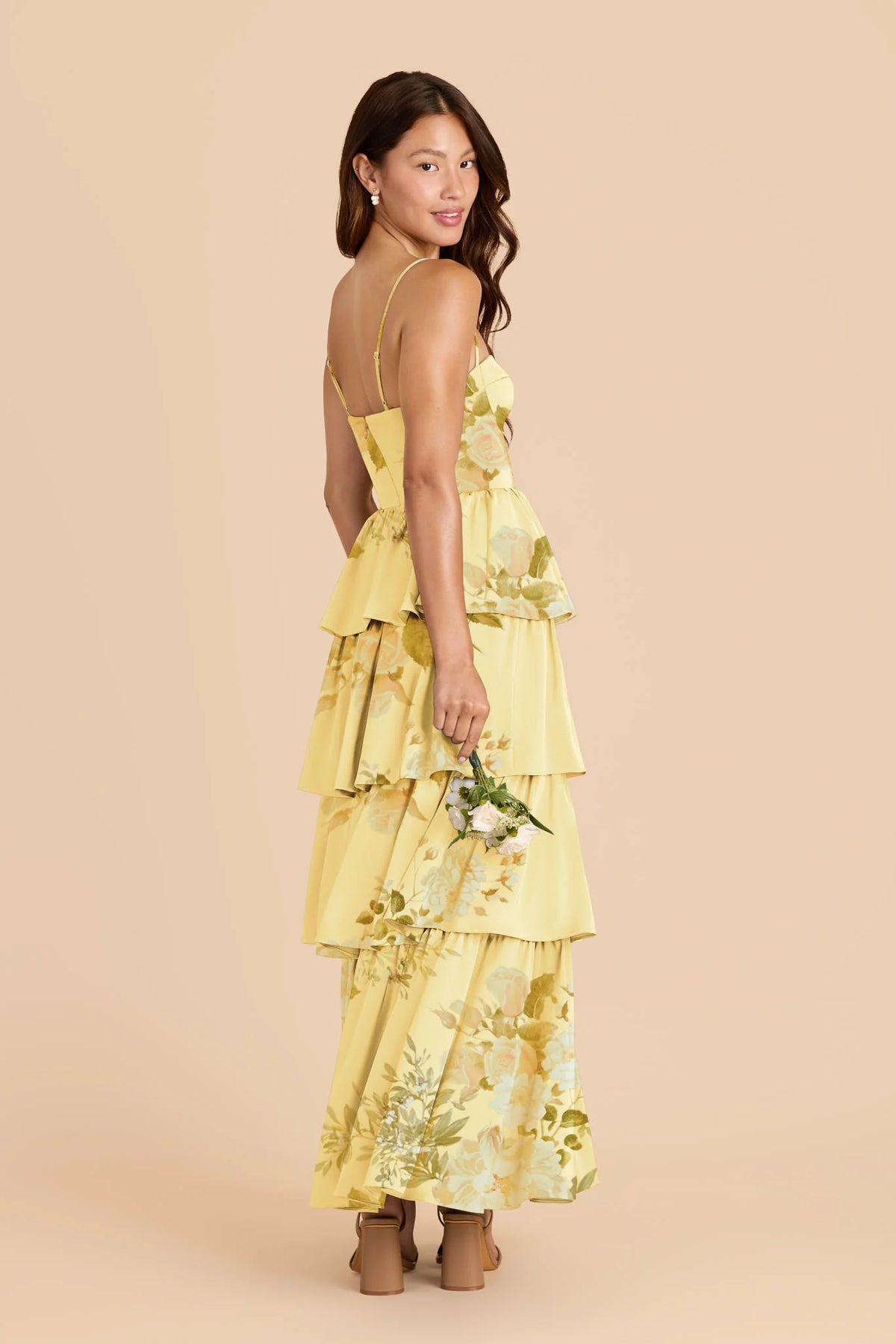 Calista Lemon Sorbet Romantic Bouquet alternate view 1 bridesmaid dress