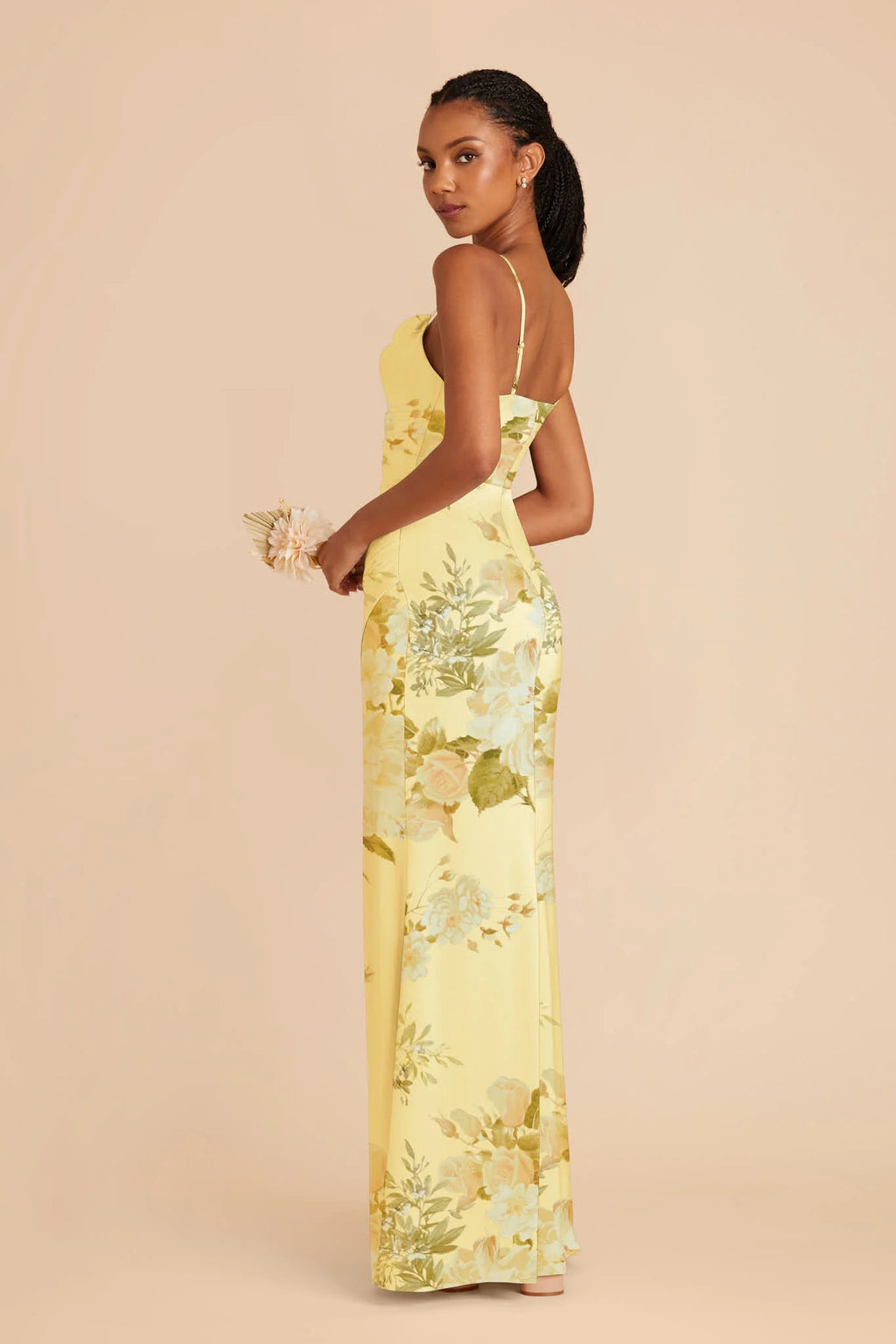 Sabine Lemon Sorbet Romantic Bouquet alternate view 2 bridesmaid dress