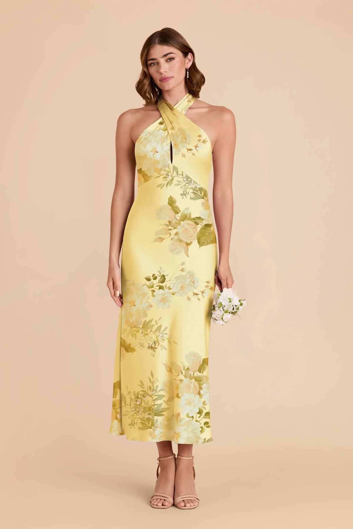 Seraphine Lemon Sorbet Romantic Bouquet alternate view 2 bridesmaid dress