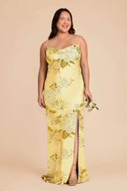 Estelle Lemon Sorbet Romantic Bouquet alternate view 1 bridesmaid dress
