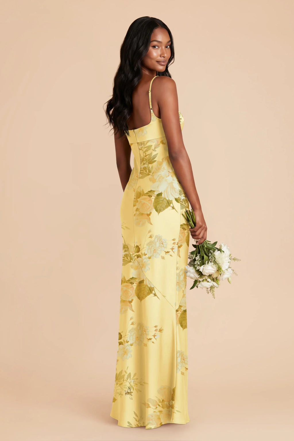 Noelle Lemon Sorbet Romantic Bouquet alternate view 1 bridesmaid dress