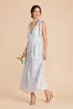 Floriane Light Blue alternate view 1 bridesmaid dress