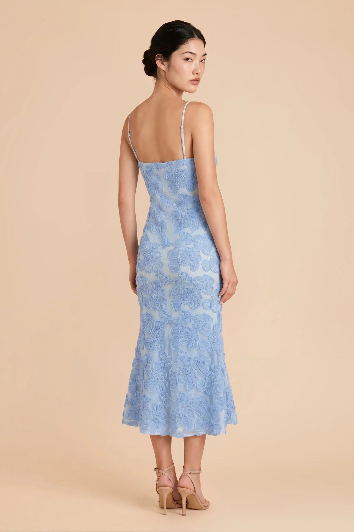Lisette Light Blue alternate view 2 bridesmaid dress