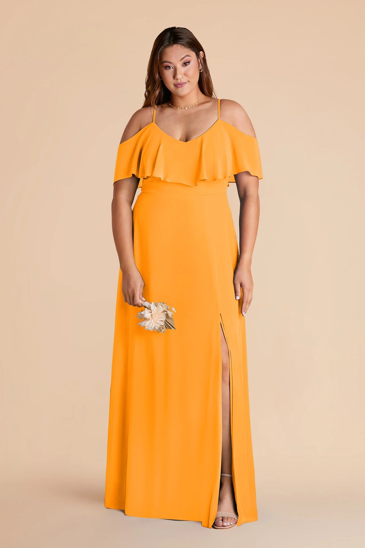 Genevieve Mango alternate view 1 bridesmaid dress