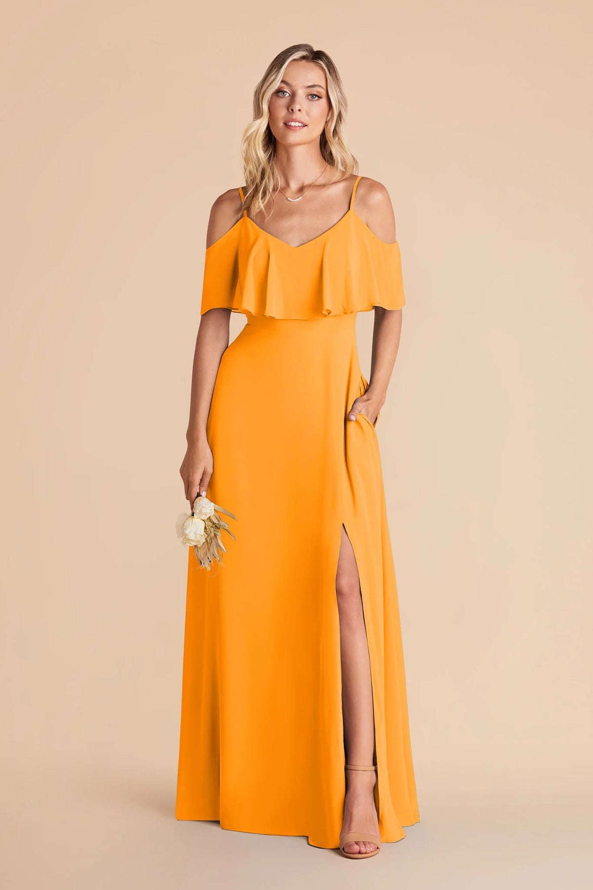 Genevieve Mango alternate view 3 bridesmaid dress