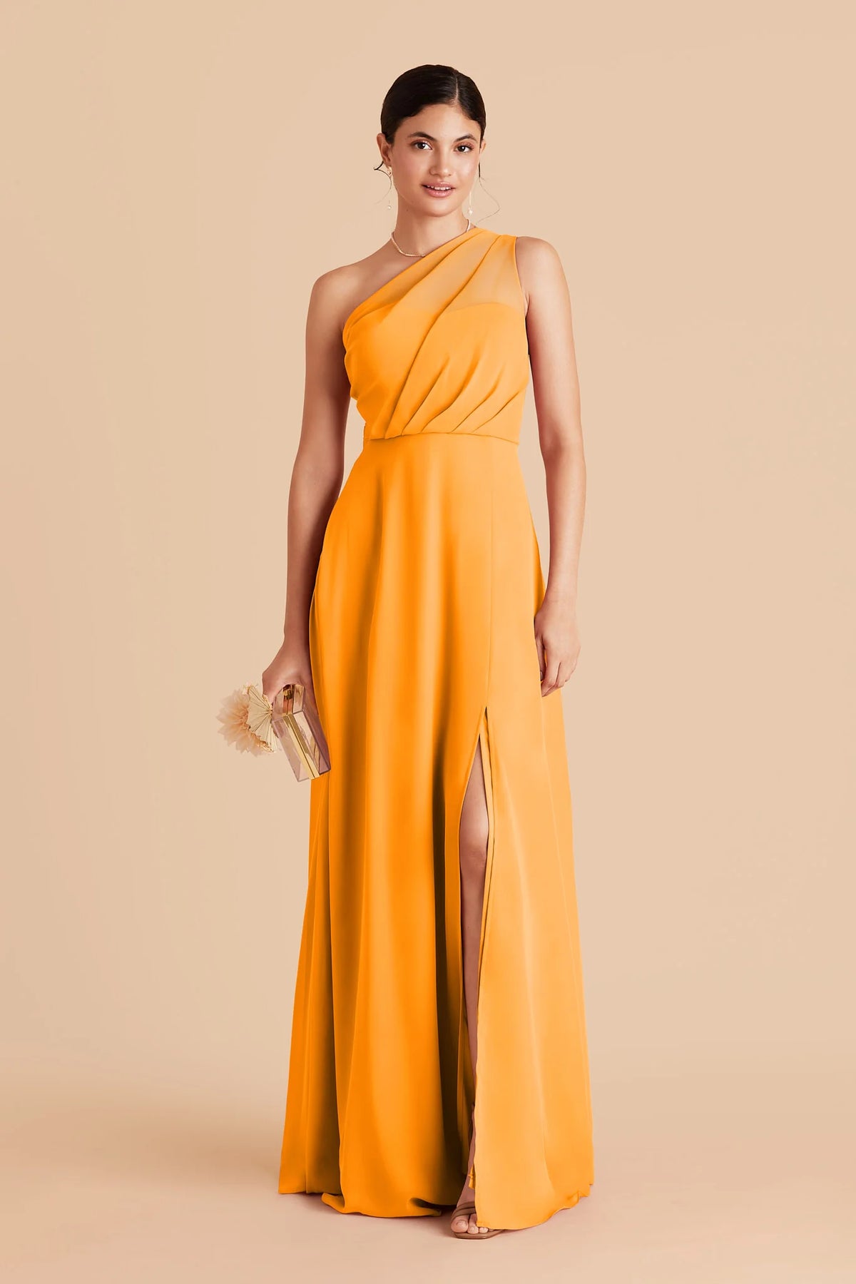 Celine Mango front view bridesmaid dress