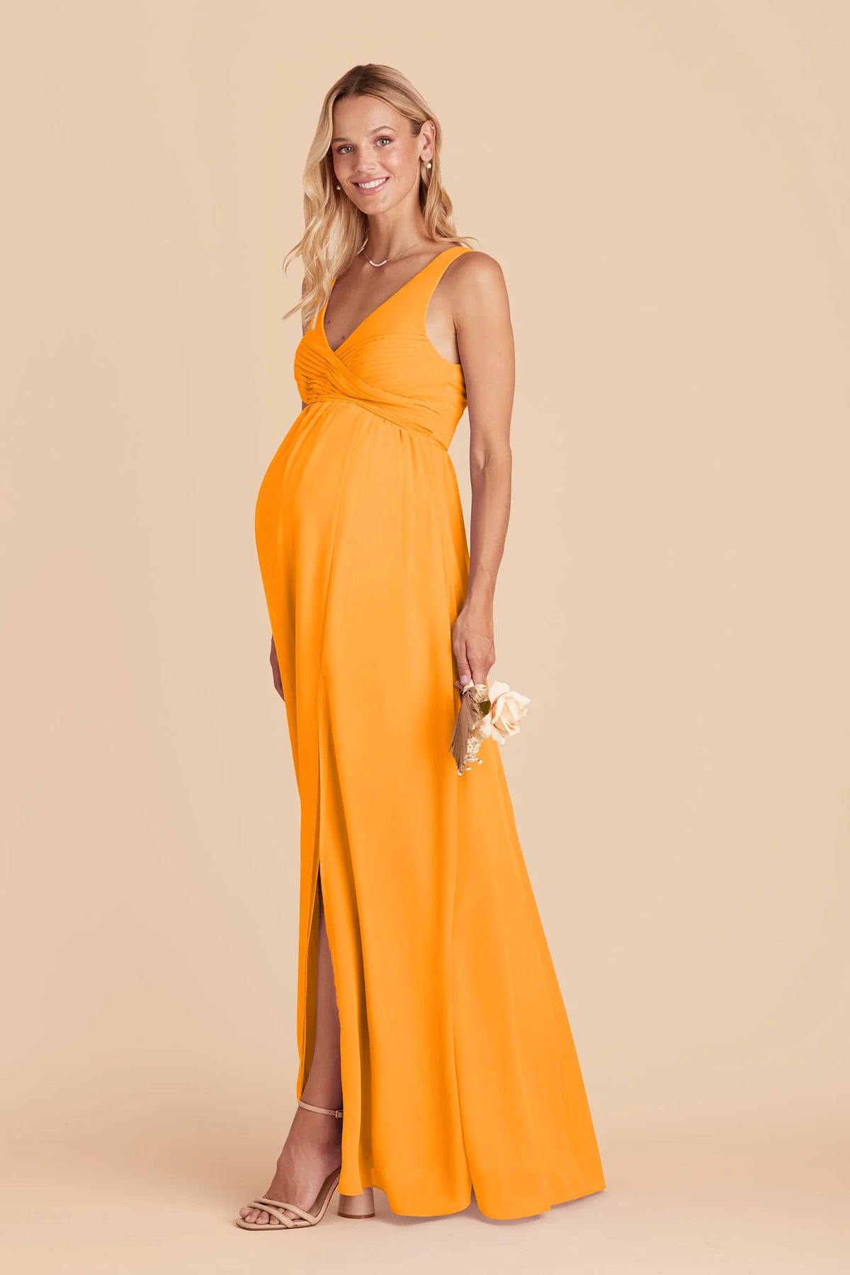 Annelise Mango back view bridesmaid dress