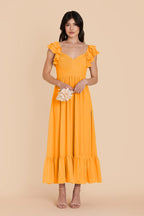 Talia Mango alternate view 2 bridesmaid dress