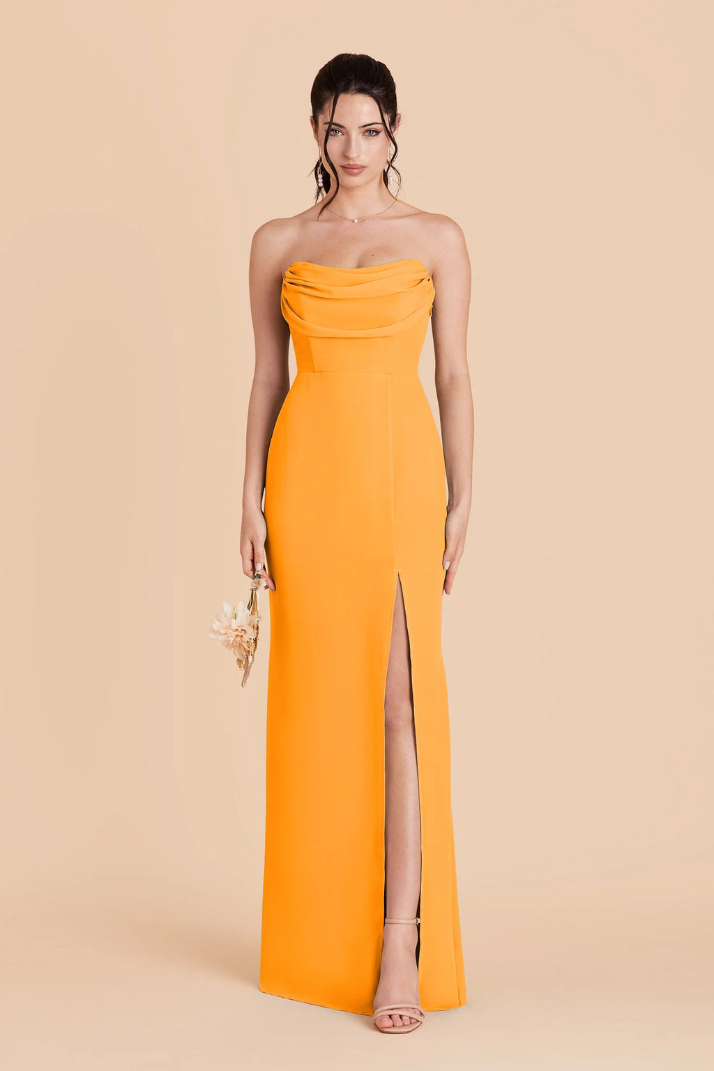 Odessa Mango alternate view 1 bridesmaid dress