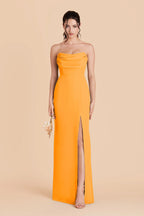 Odessa Mango alternate view 1 bridesmaid dress