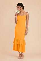 Liora Mango front view bridesmaid dress