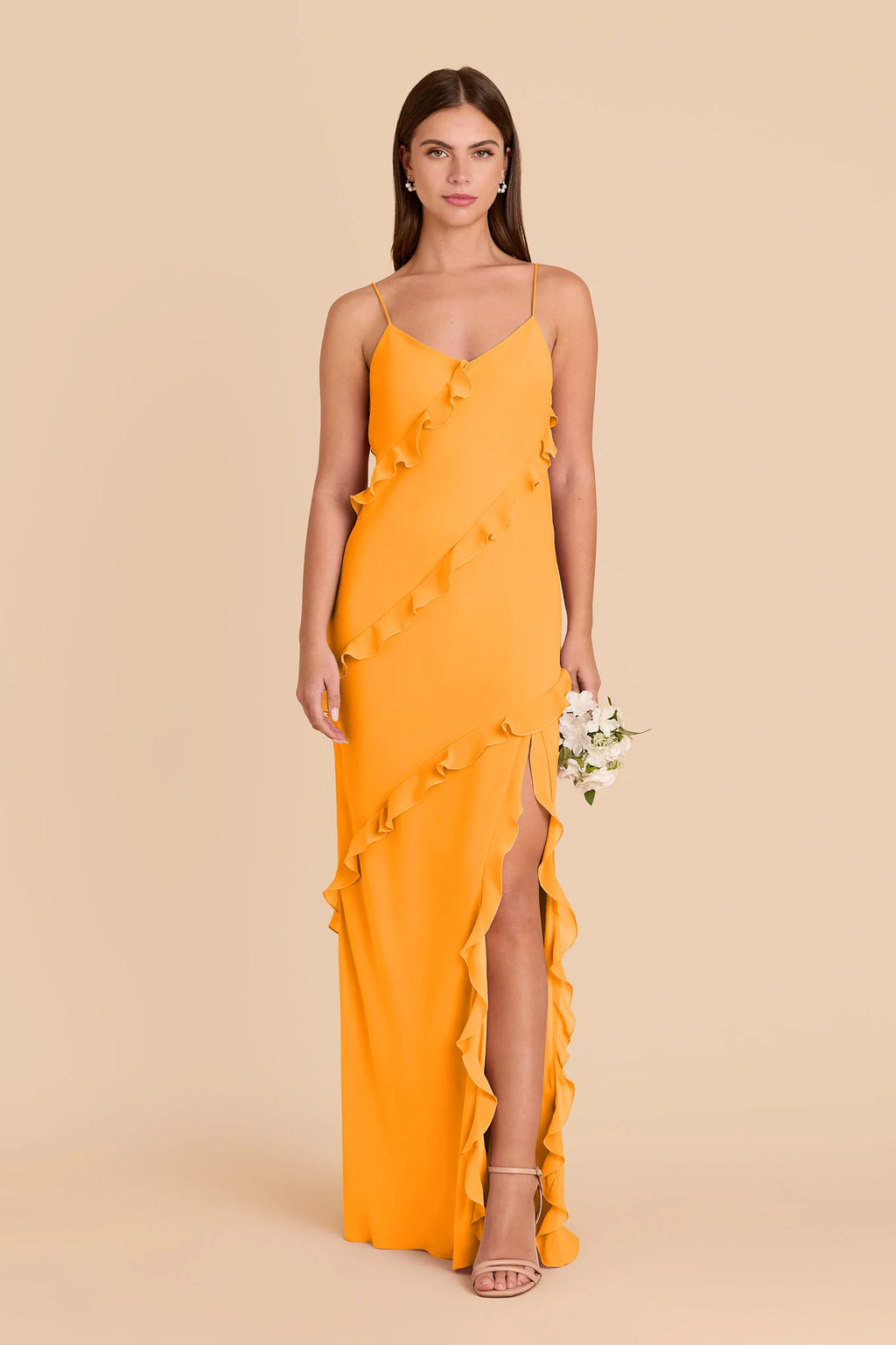 Vivienne Mango front view bridesmaid dress