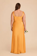 Elowen Mango back view bridesmaid dress