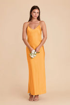 Amara Mango alternate view 2 bridesmaid dress