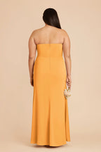 Lucienne Mango back view bridesmaid dress