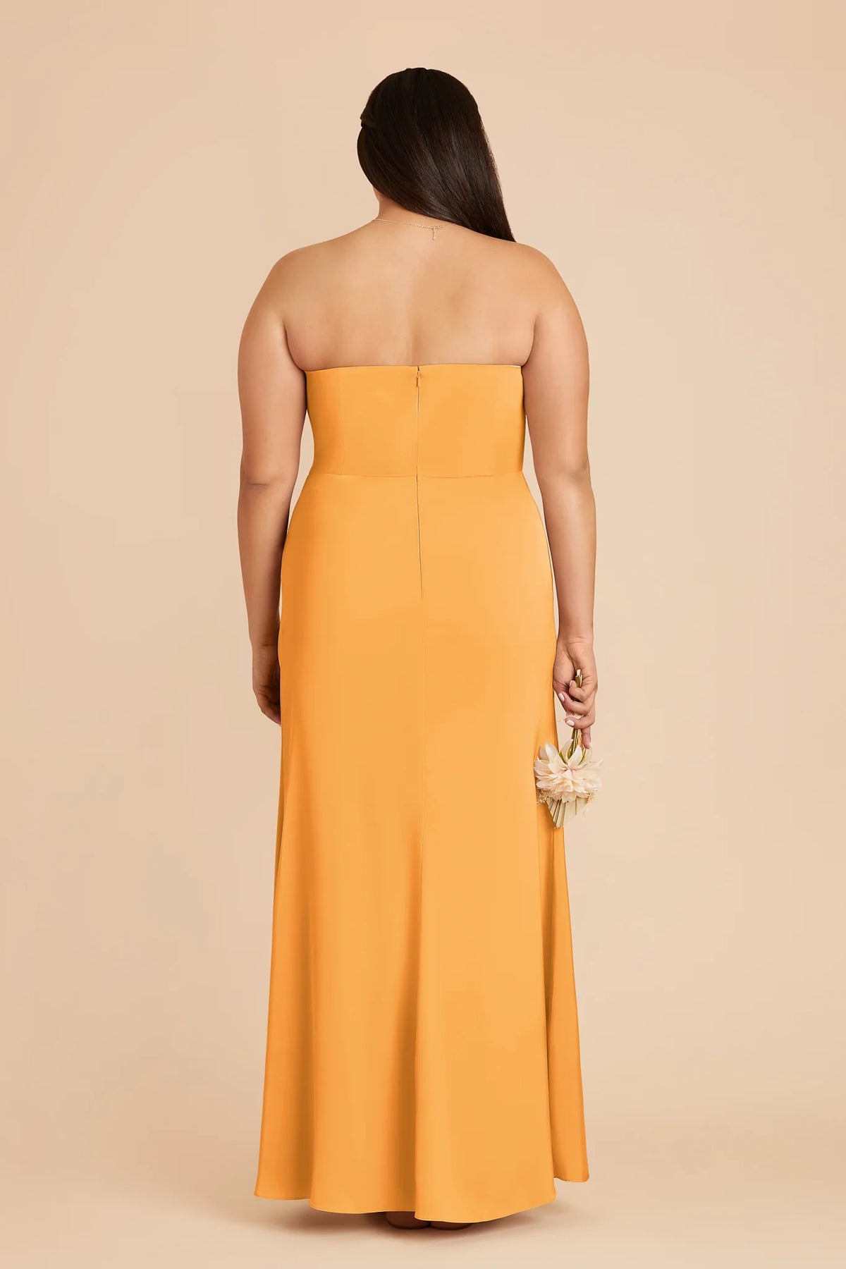 Lucienne Mango back view bridesmaid dress
