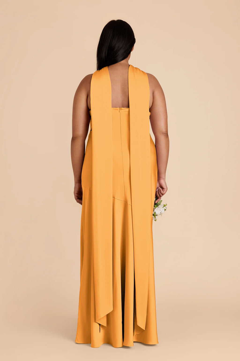 Camille Mango back view bridesmaid dress