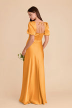Selene Mango alternate view 2 bridesmaid dress