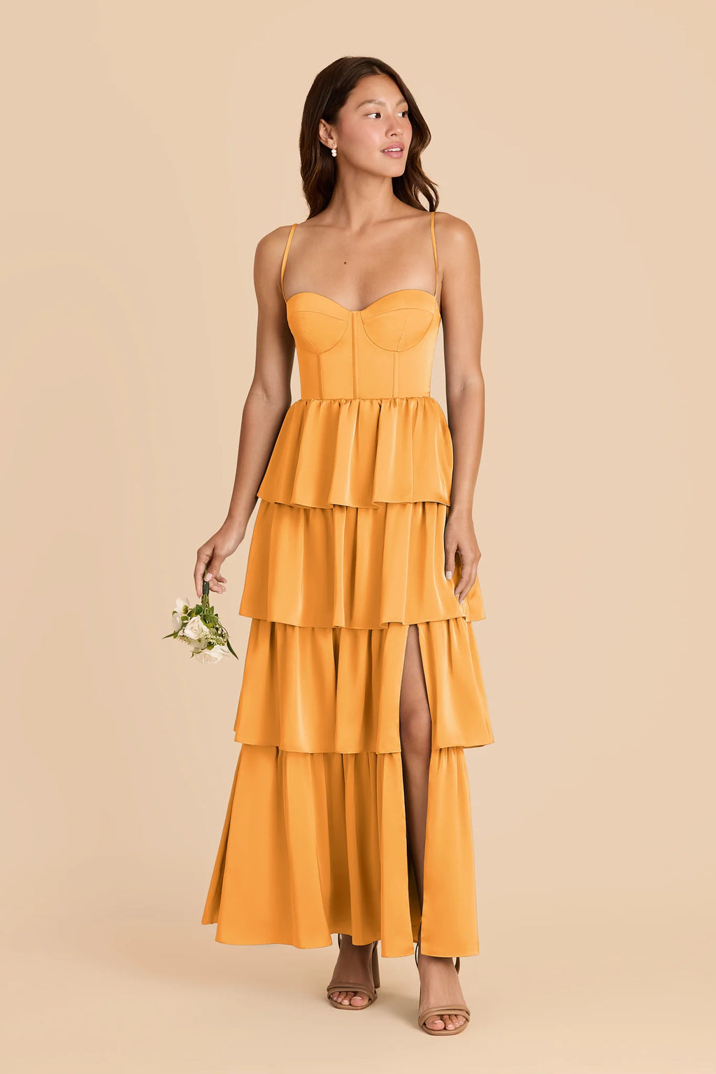 Calista Mango alternate view 1 bridesmaid dress