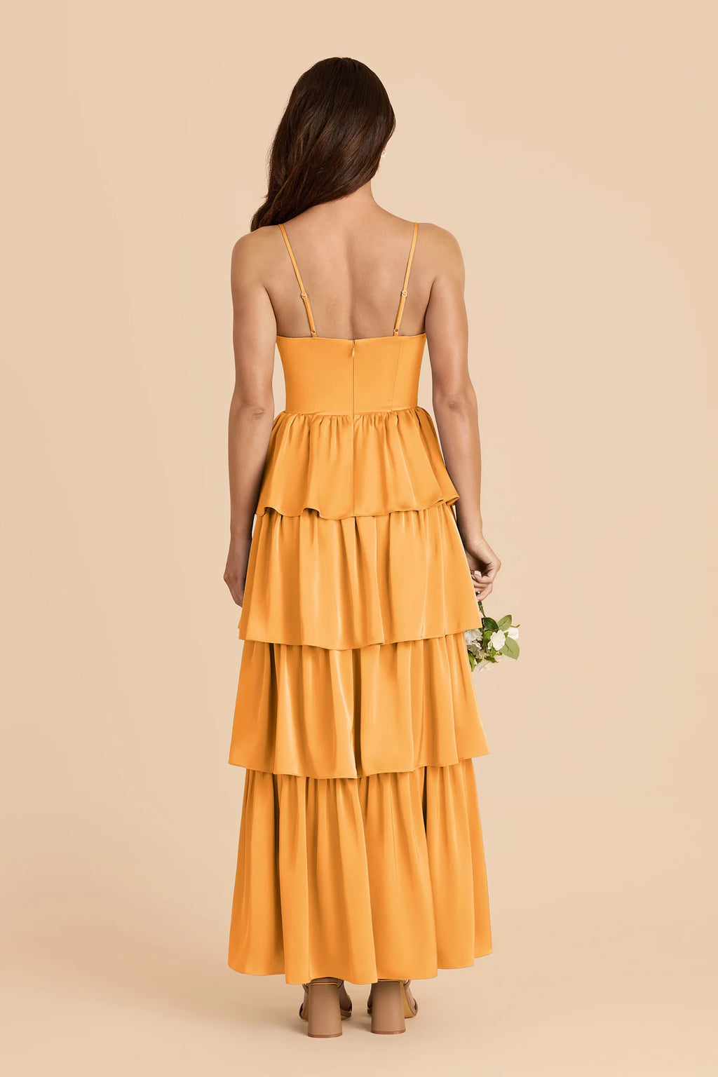 Calista Mango back view bridesmaid dress