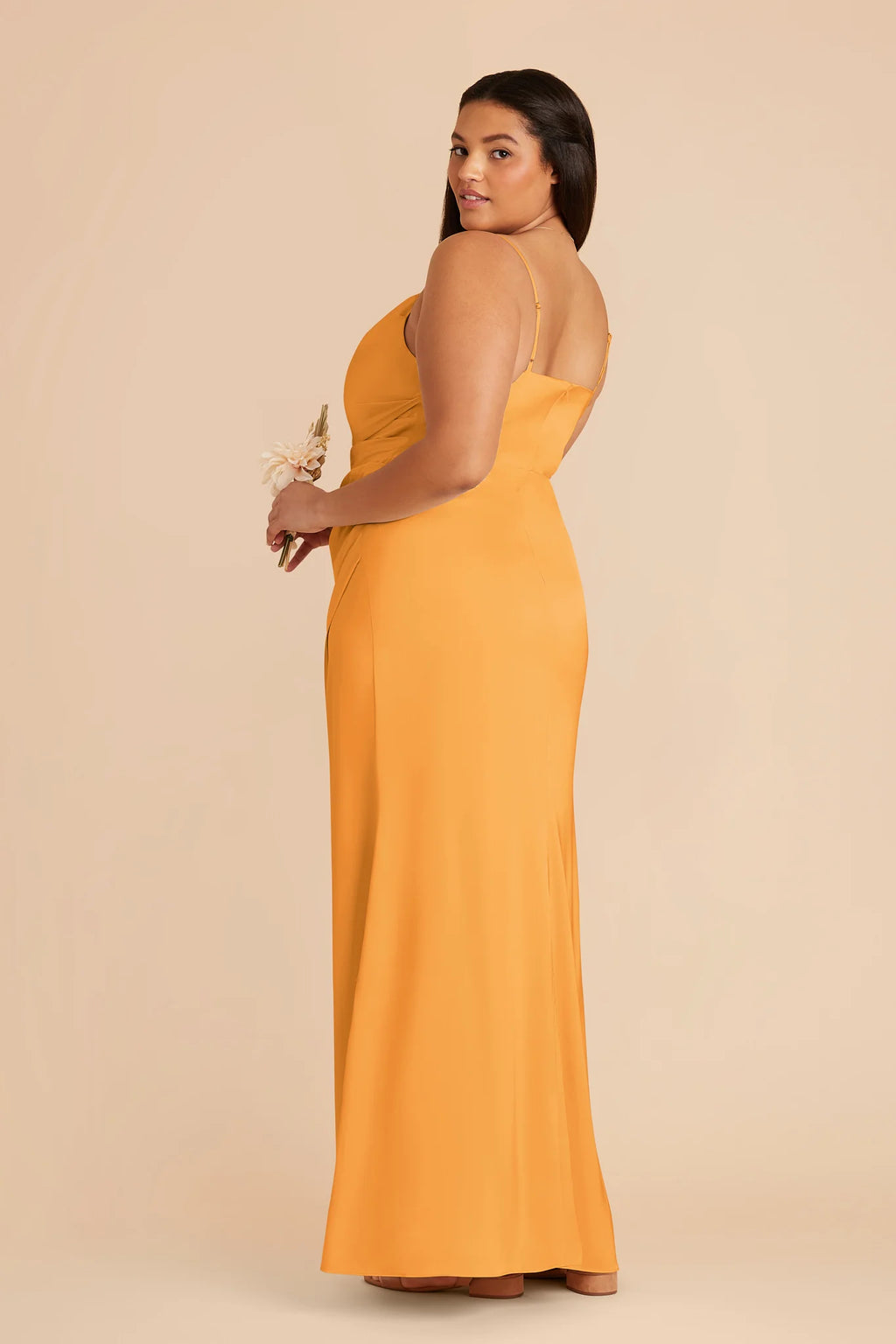 Sabine Mango back view bridesmaid dress