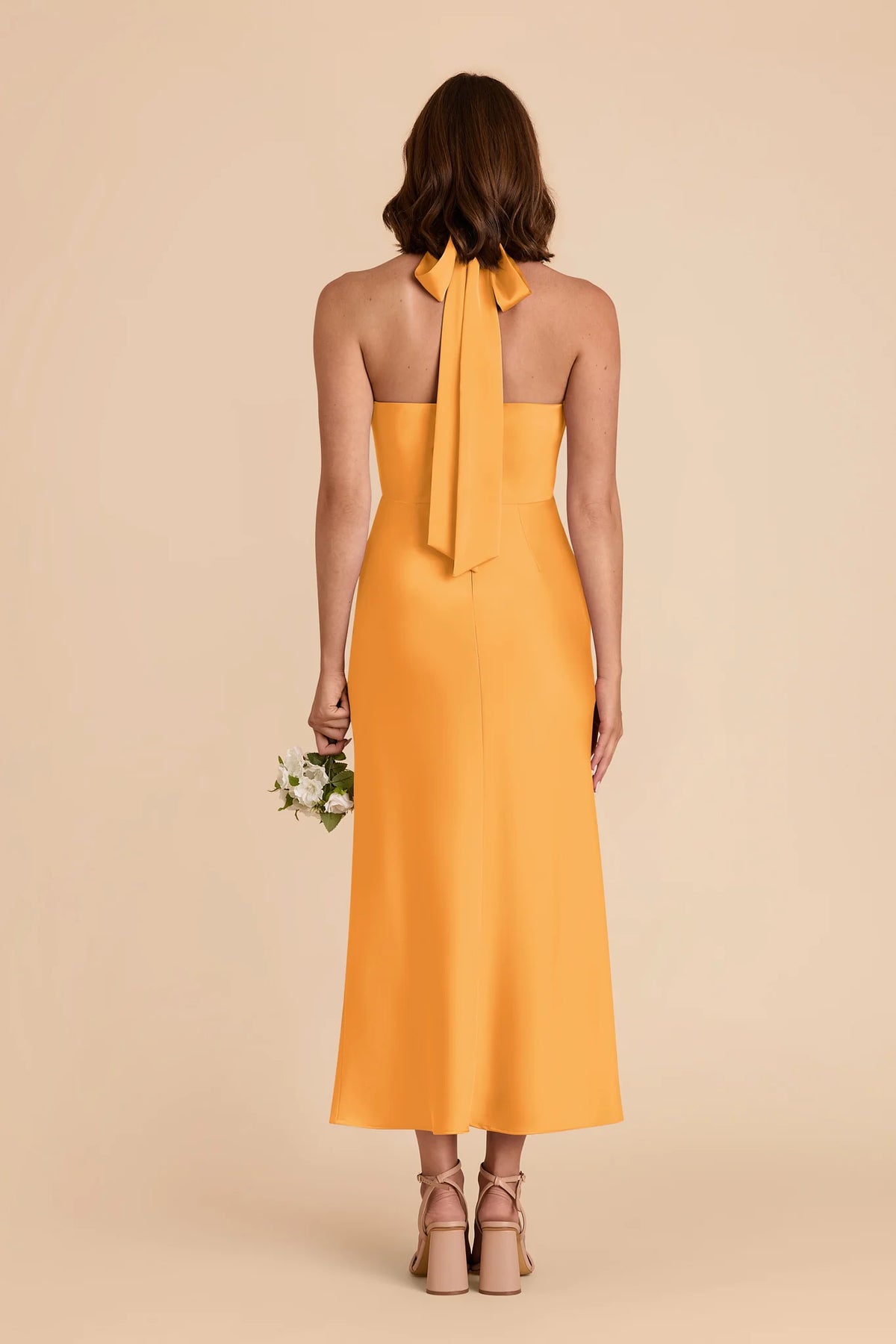 Seraphine Mango alternate view 4 bridesmaid dress
