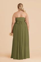 Elodie Martini back view bridesmaid dress