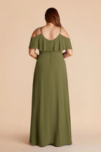 Genevieve Martini back view bridesmaid dress