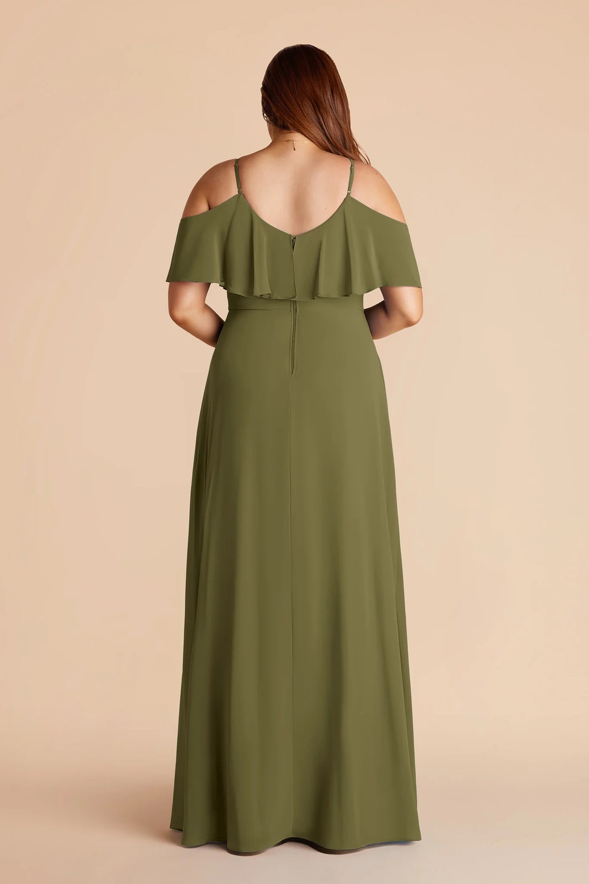 Genevieve Martini back view bridesmaid dress