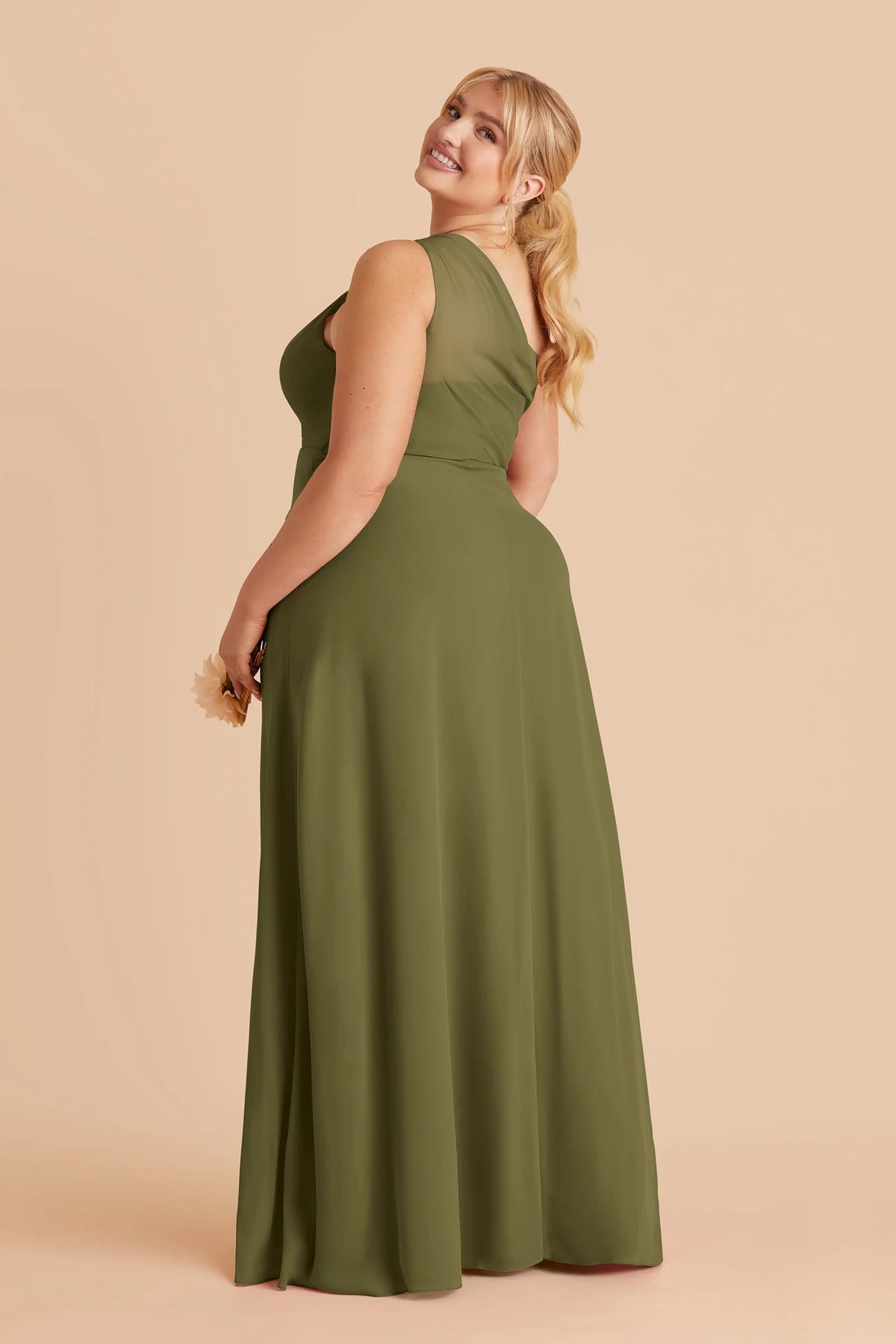 Celine Martini back view bridesmaid dress