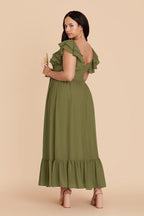 Talia Martini back view bridesmaid dress