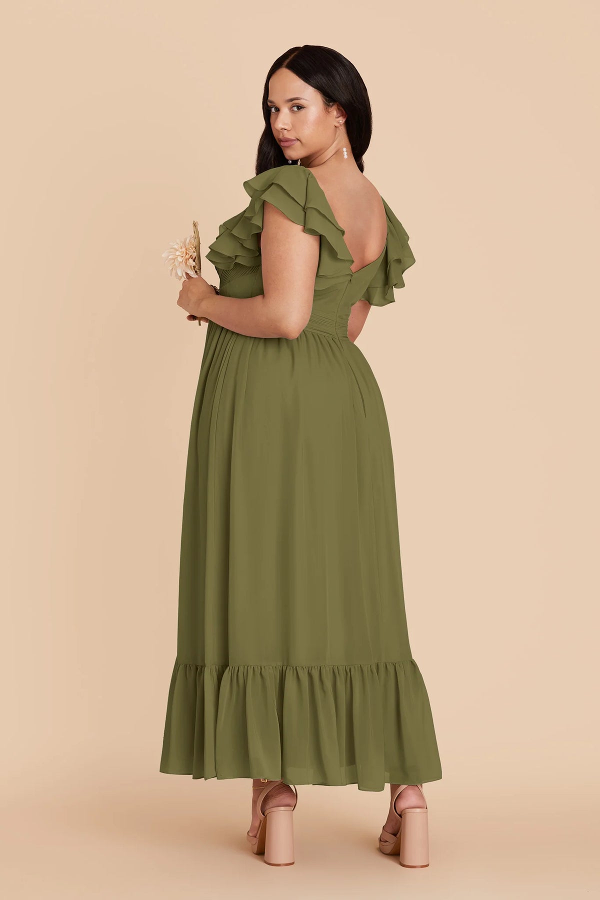 Talia Martini back view bridesmaid dress