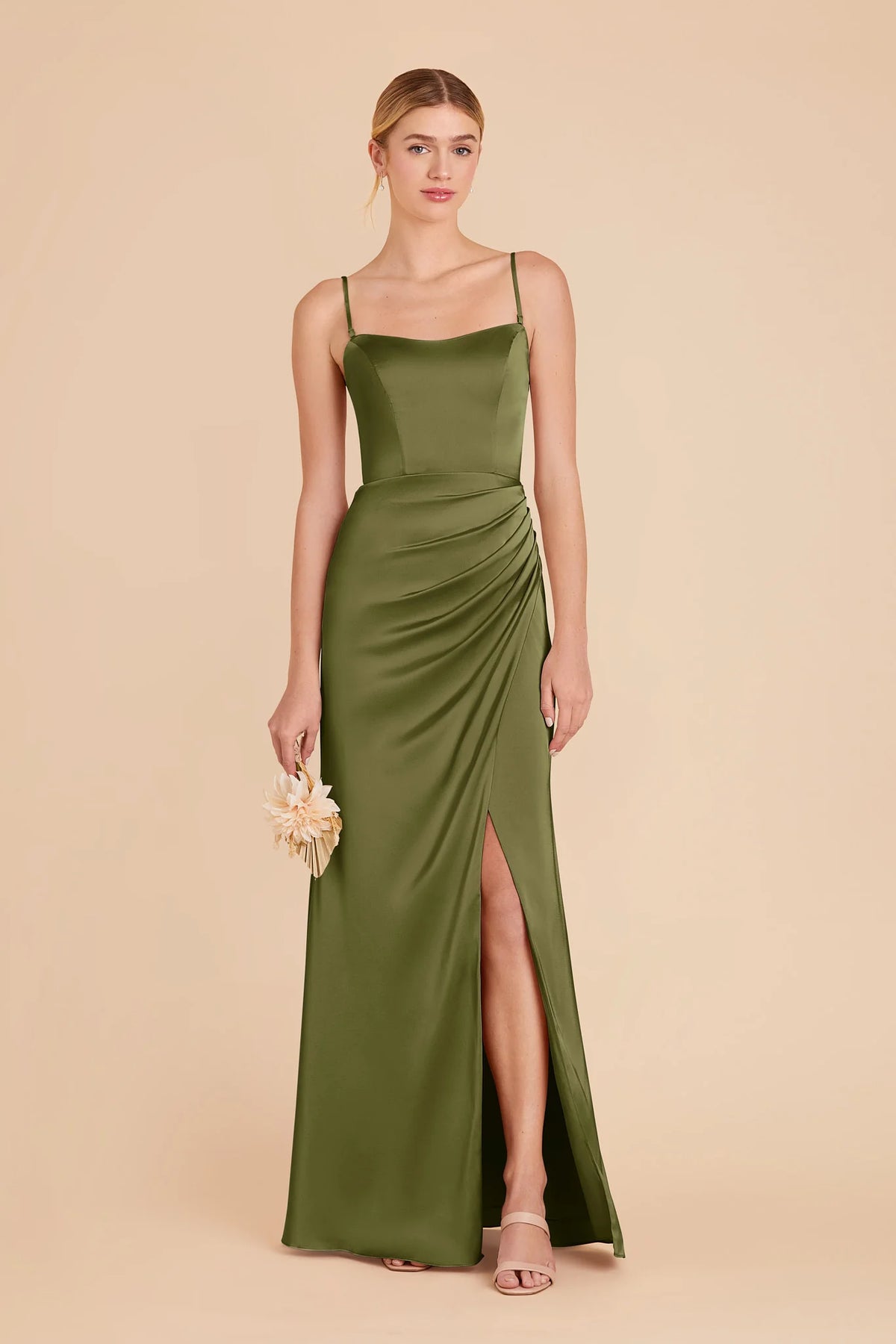 Lucienne Martini front view bridesmaid dress