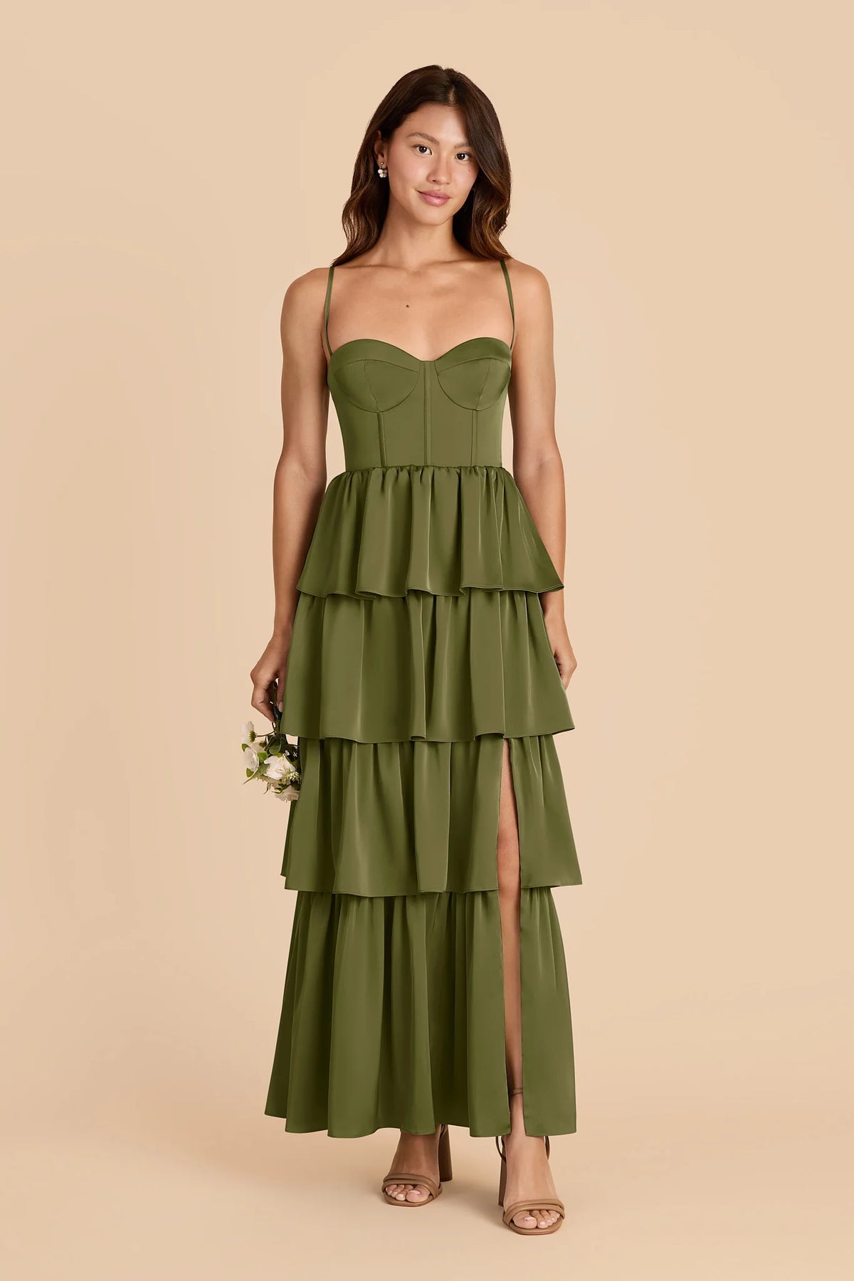 Calista Martini front view bridesmaid dress