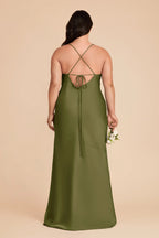 Estelle Martini back view bridesmaid dress