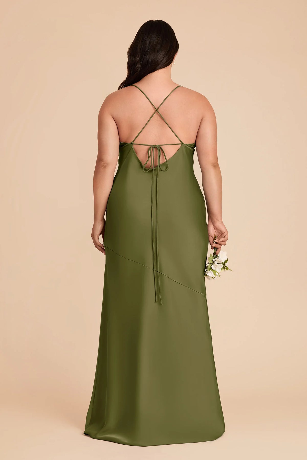Estelle Martini back view bridesmaid dress
