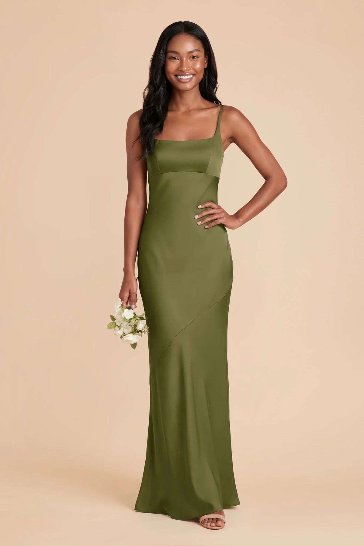 Noelle Martini front view bridesmaid dress