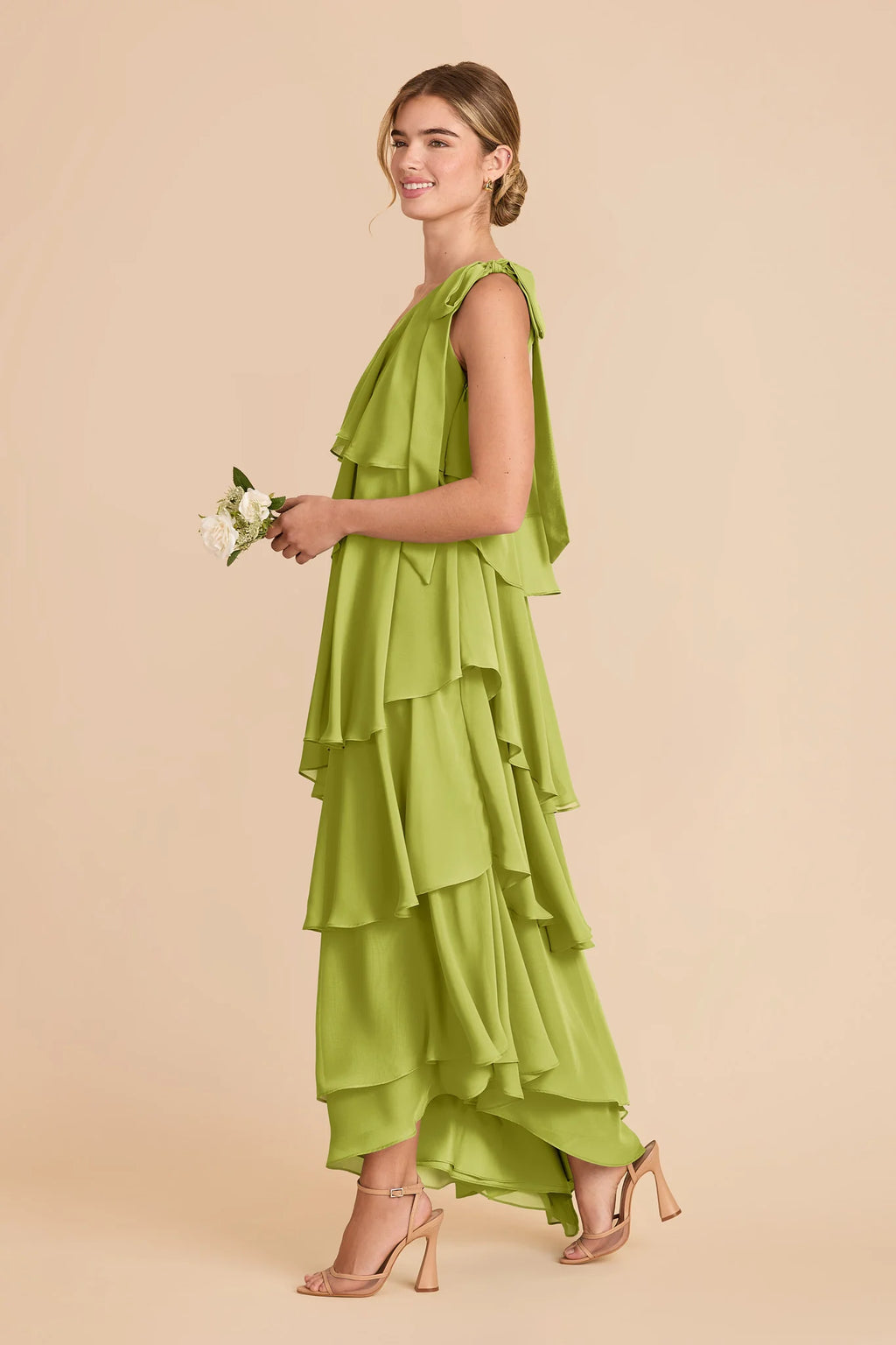 Marisol Matcha alternate view 2 bridesmaid dress