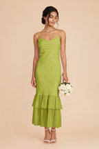 Liora Matcha alternate view 1 bridesmaid dress