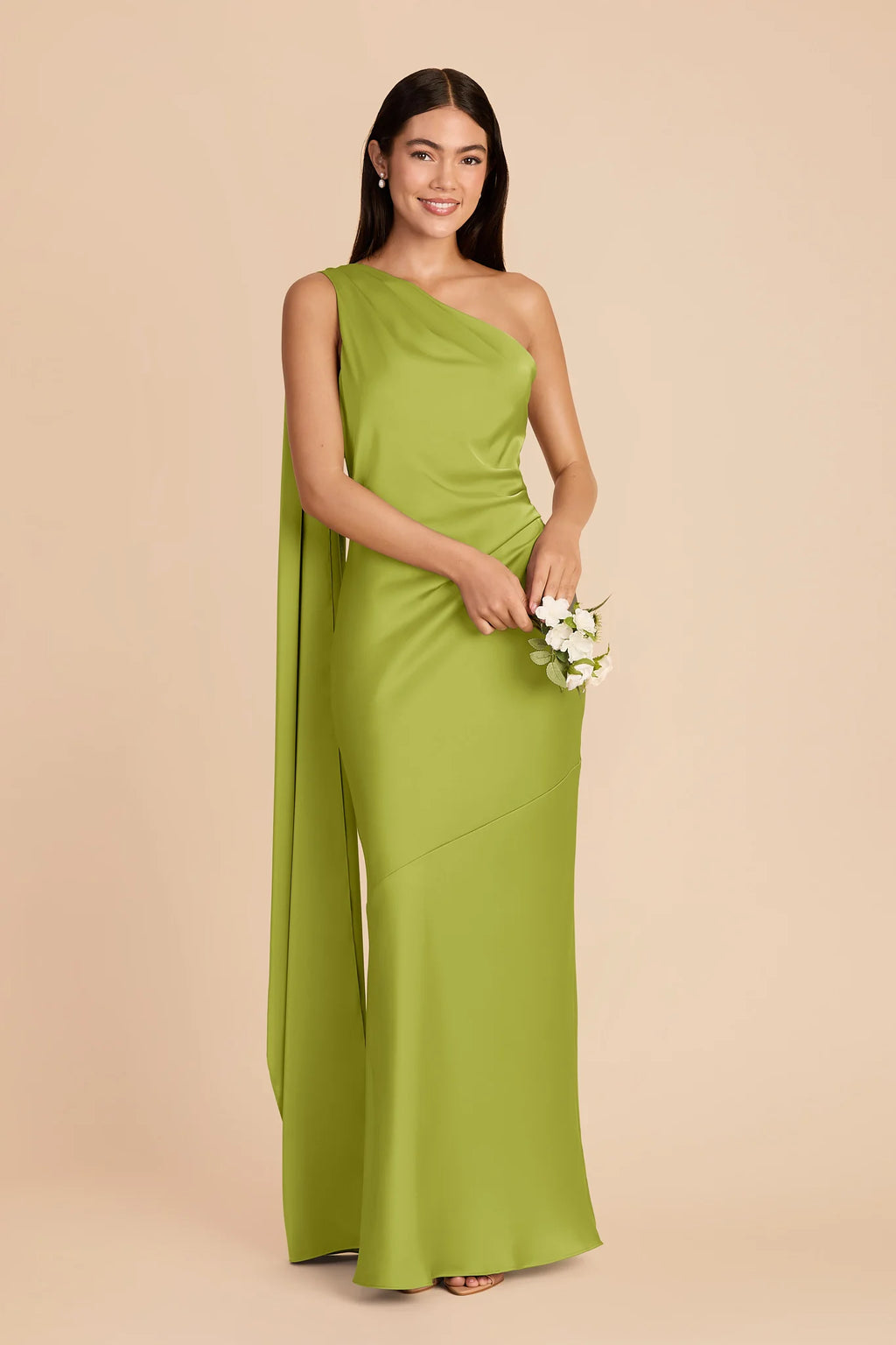 Ariadne Matcha alternate view 1 bridesmaid dress